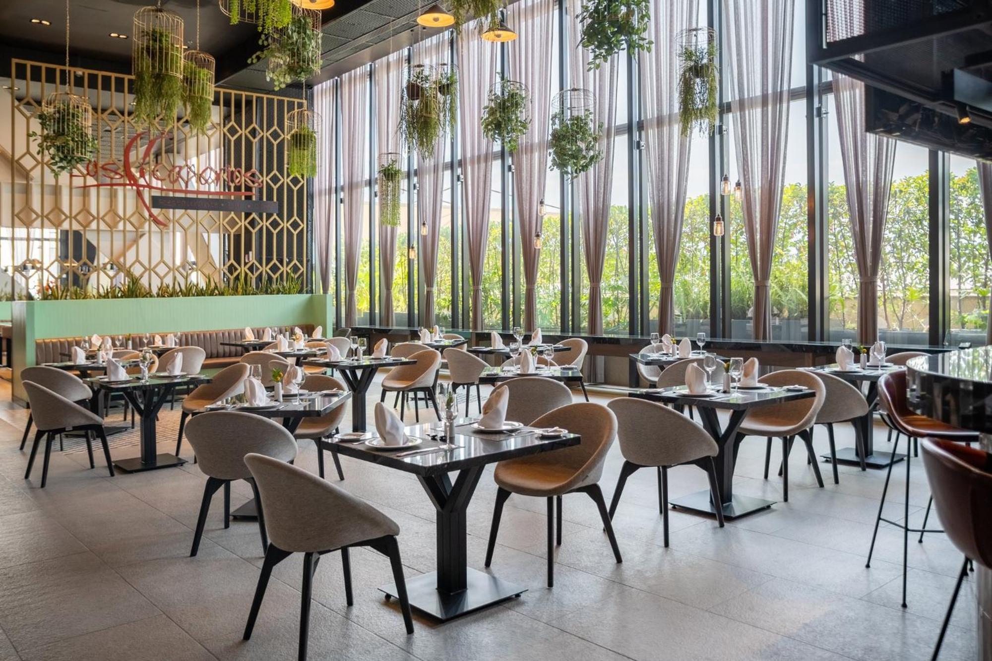 Fiesta Americana Viaducto Aeropuerto Meksyk Zewnętrze zdjęcie Restaurant interior